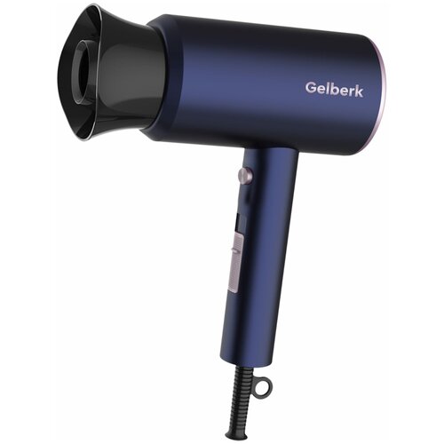 Фен Gelberk GL-D211 (синий) фен щетка gelberk gl db06