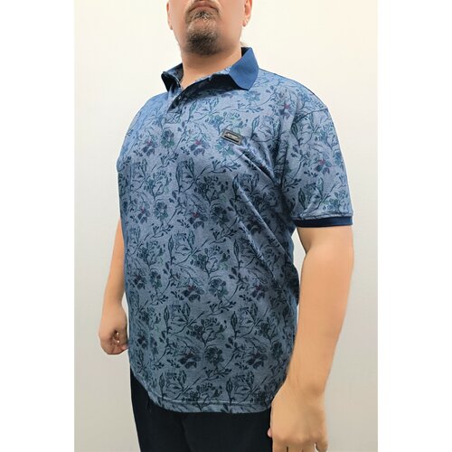 Поло GRAND CHIEF, размер 6XL, синий