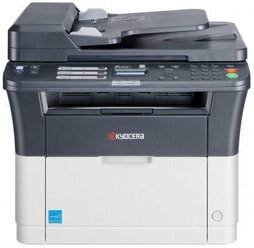 МФУ лазерное KYOCERA FS-1025MFP, ч/б, A4, белый/черный