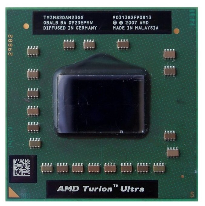 Б/у процессор AMD Turion x2 ZM-82  TMZM82DAM23GG
