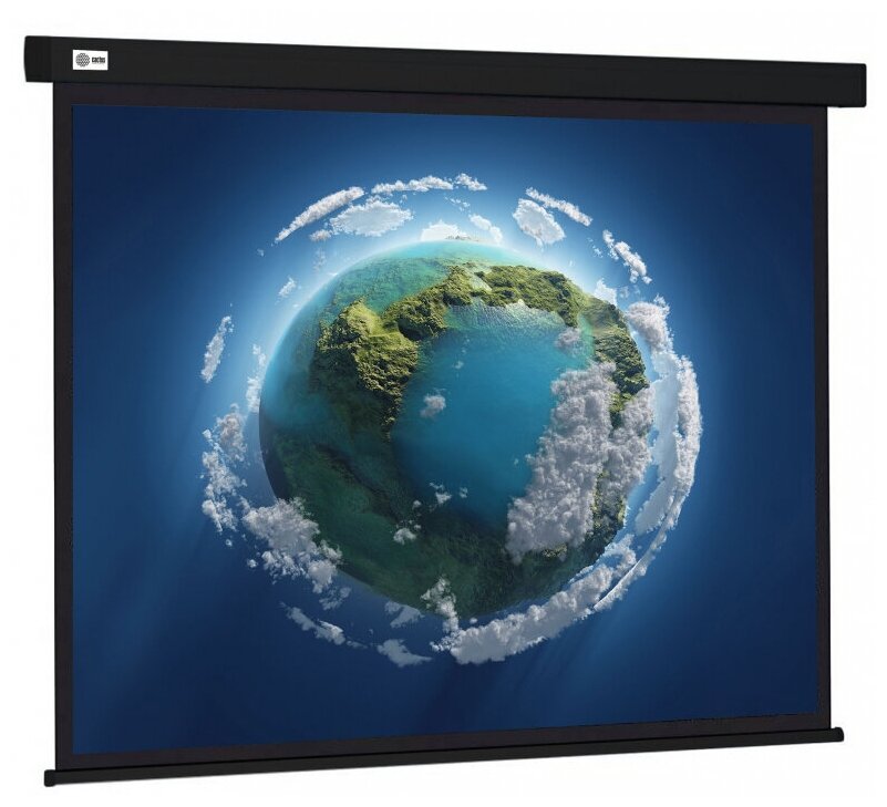 Рулонный cactus Wallscreen CS-PSW-187X332-BK