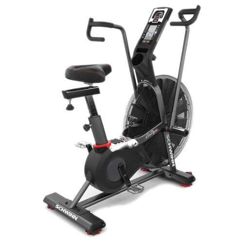 фото Вертикальный велотренажер schwinn airdyne ad8 черный/серебристый