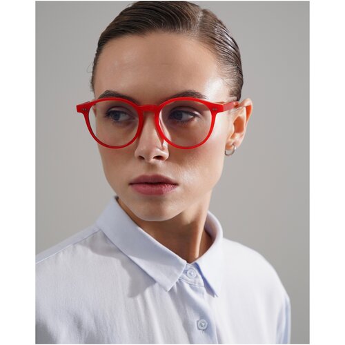 Солнцезащитные очки EYEREPUBLIC, красный women glasses frame men anti blue light eyeglasses frame vintage round clear lens glasses optical spectacle frame