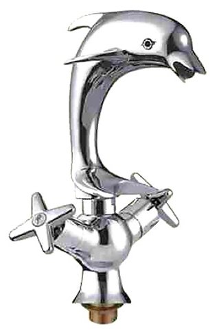 Смеситель для раковины D-LIN D110904, хром, дельфин