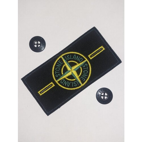 Патч на пуговицах для одежды Stone Island стон исланд