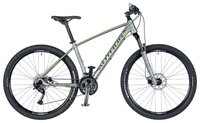 Горный (MTB) велосипед Author Spirit 27.5 (2019) silver matt/green 15" (требует финальной сборки)