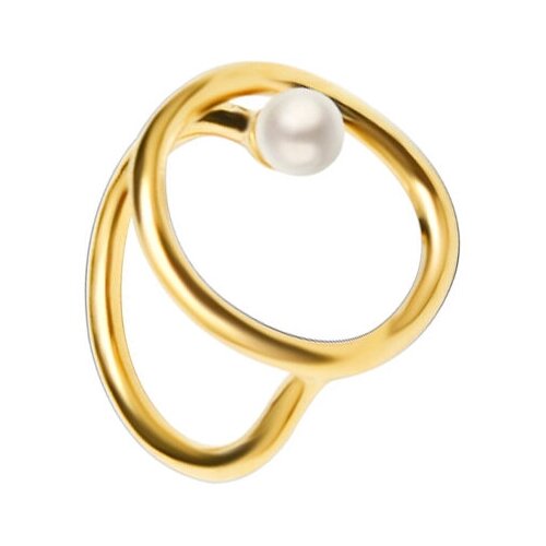 фото Кольцо nouvelle mode, нержавеющая сталь, размер 16.5