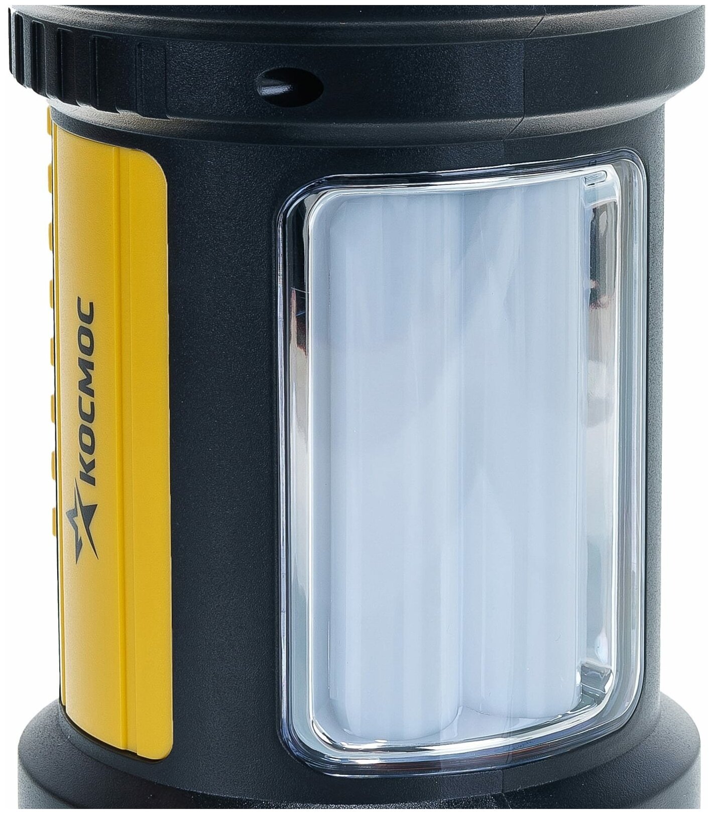 Фонарь светодиодный аккум. 5W LED 3 режима бок. панель 10Вт зарядное устройство 220/12В KOCAc2005W_Ex КОСМОС - фото №3