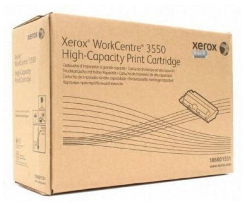 Картридж оригинальный Xerox 106R01531 (11000 страниц) черный