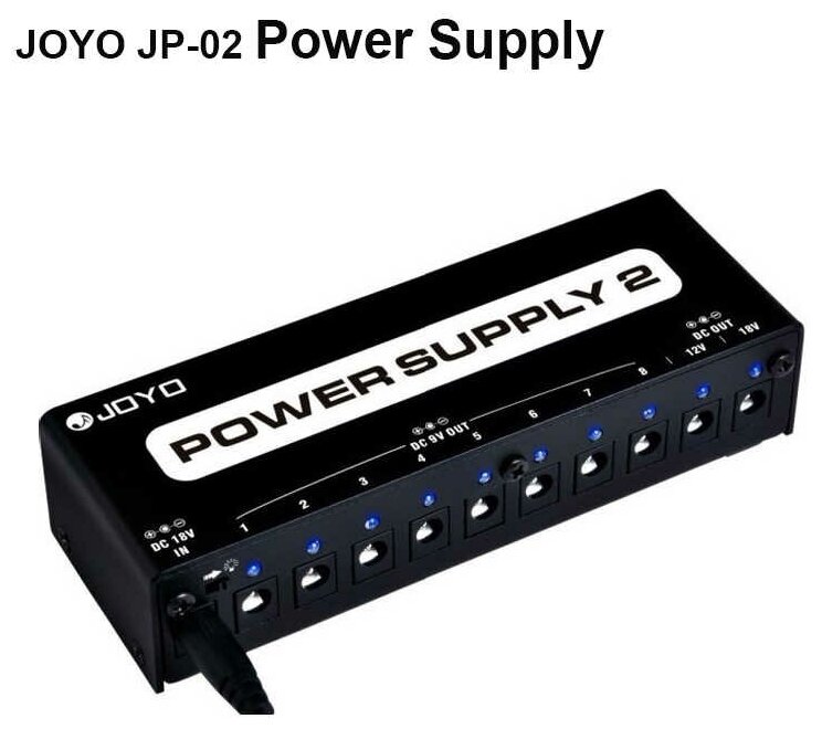 JOYO JP-02 Power Supply Источник питания для нескольких эффектов