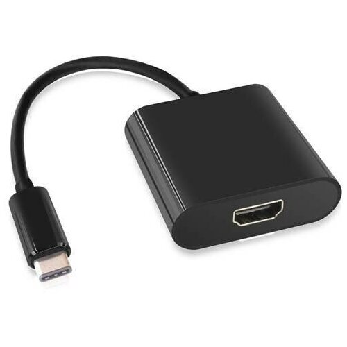 Type-C на HDMI адаптер/переходник/кабель черный