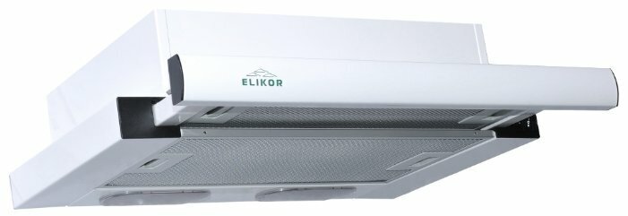 Кухонная вытяжка Elikor Интегра 50П-400-В2Л белый/белый