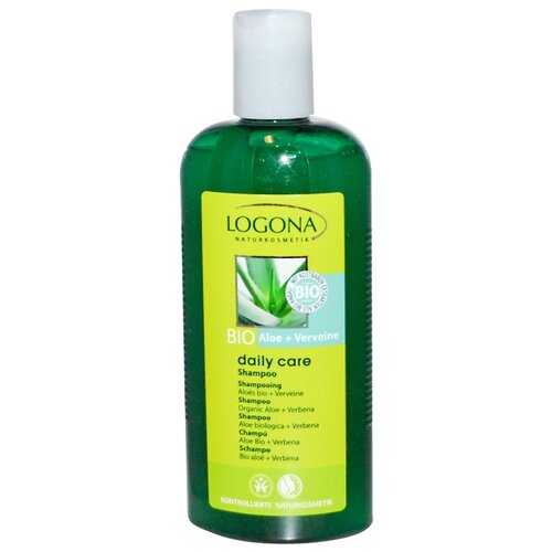 фото Logona шампунь Daily care Aloe & Verbena 250 мл