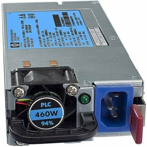 Блок питания HP 460W HE 12V Hot Plug AC Power Supply Kit HSTNS-PR17 ps 2461 1c lf блок питания hp 460wt lite on для серверов dl360g6 dl360g7 dl370g6 dl380g6 dl360g