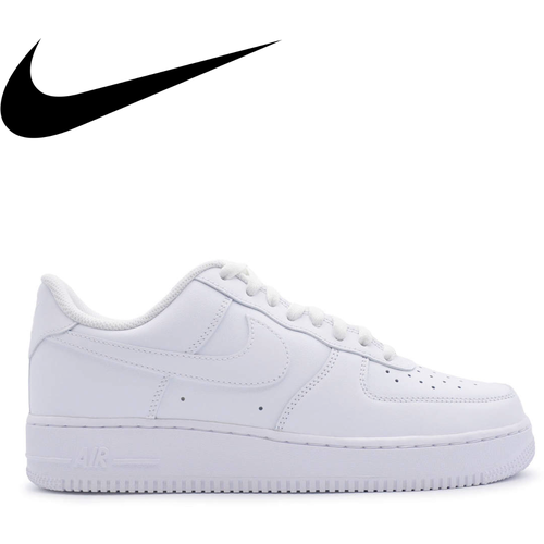 фото Кроссовки nike air force 1 white/white, размер 37,5ru/24cm