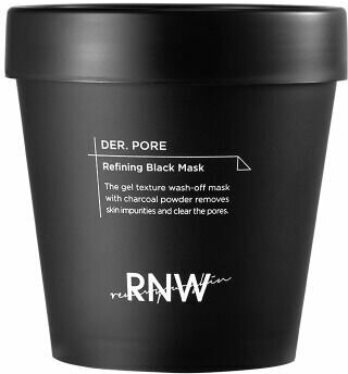 Черная кислородная маска для очищения пор RNW Der. Pore Refining Black Mask