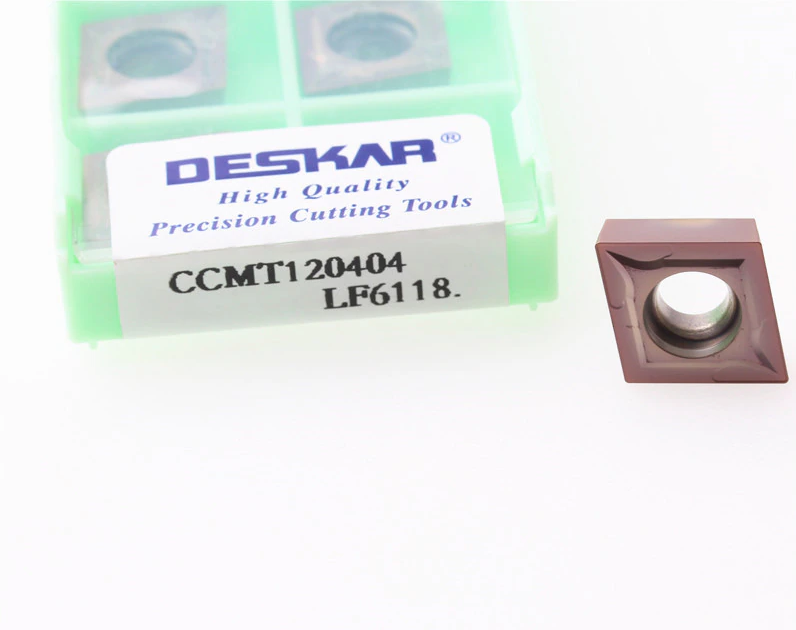 CCMT120404 LF6118 пластина токарная (1 шт.) DESKAR D0000021