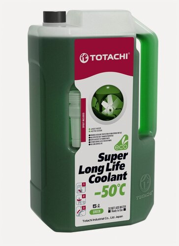 Изображение товара Антифриз готовый раствор 5 л Super LLC Green зеленый / Totachi 41705