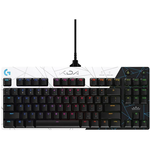 Клавиатура Logitech G PRO League of Legends Collection GX Tactile, black, английская, 1 шт.