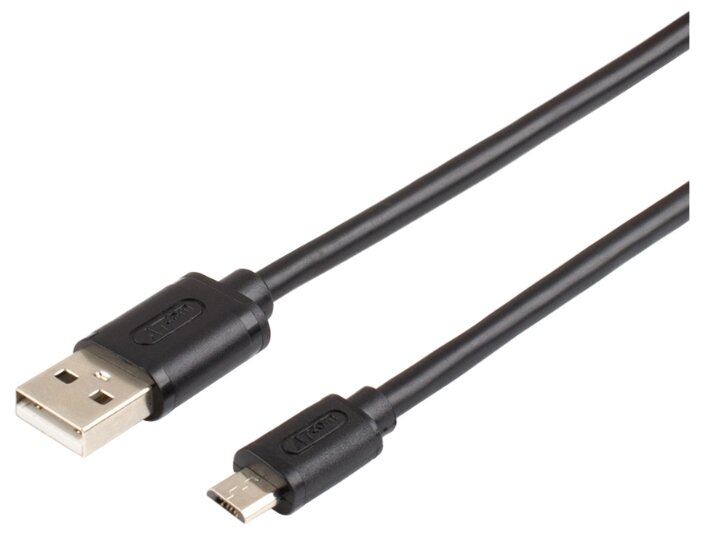 Кабель Atcom USB - microUSB (AT9175) 1.8 м черный фото 1