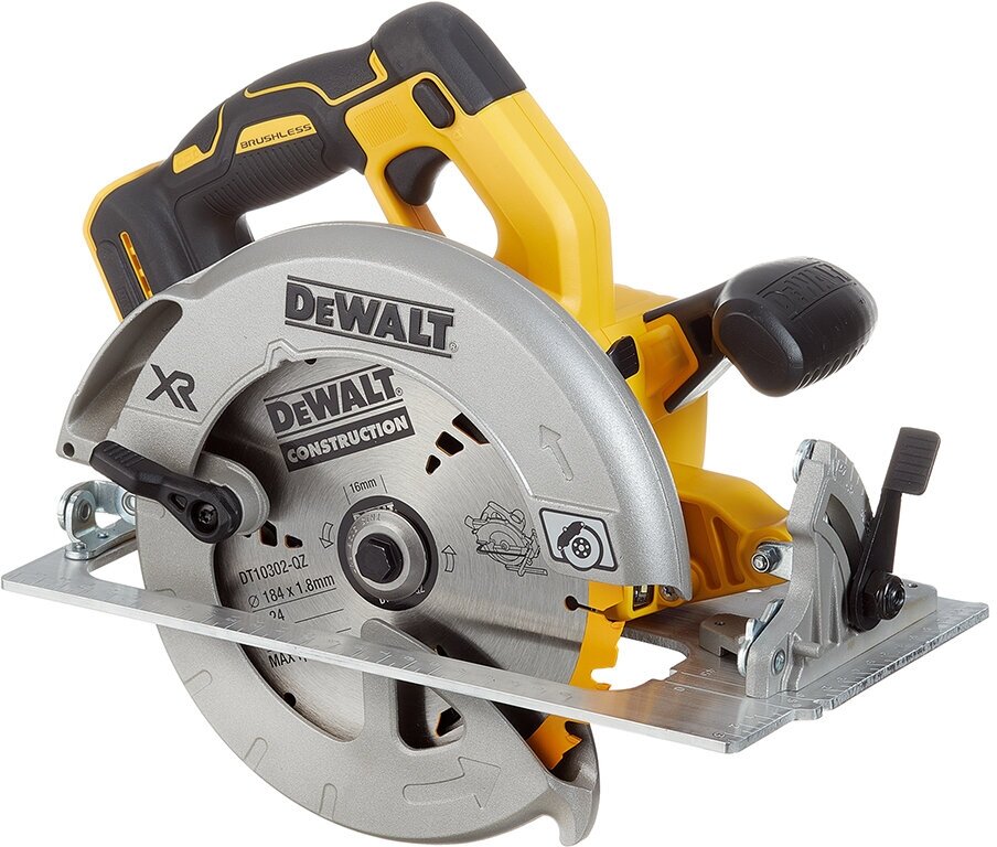 Пила дисковая аккумуляторная DeWalt DCS570N-XJ 18В Li-Ion 184 мм без АКБ и ЗУ