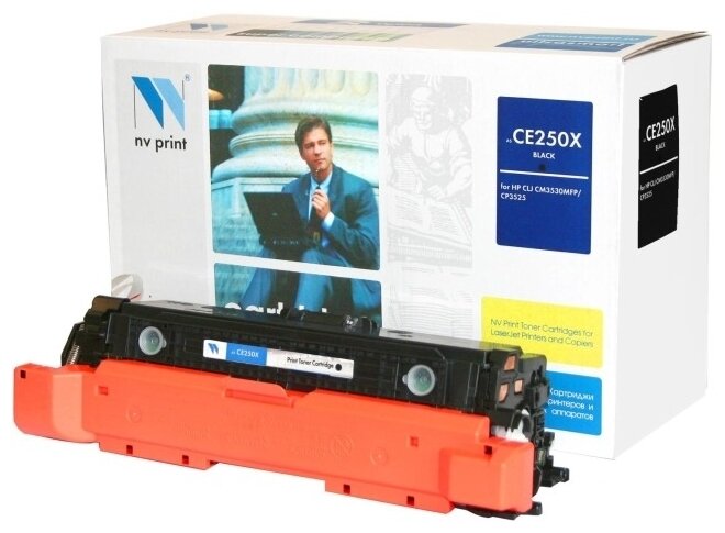 Картридж NV-Print CE250X CE250X CE250X CE250X 10500стр Черный