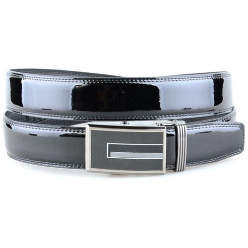 фото Ремень автомат лаковая кожа рмакпр35лз№3-120 rubelleather