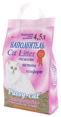 Наполнители для кошачьих туалетов Pussy-Cat — отрицательные, плохие, негативные отзывы