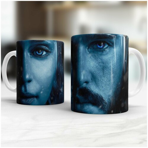 Кружка для чая и кофе с принтом Игра престолов сериал Game of Thrones