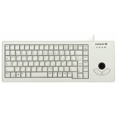 Клавиатура CHERRY G84-5400LUMRB-0 механика,Optical trackball, Slim ,USB