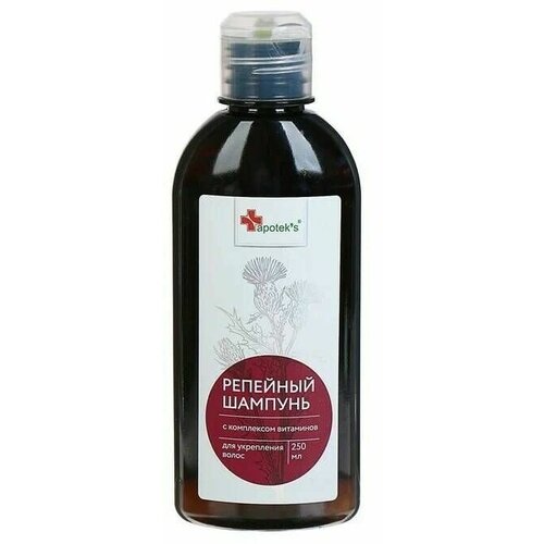 Apoteks Шампунь репейный с комплексом витаминов для укрепления волос 250 мл 389₽