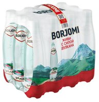 Минеральная вода Borjomi газированная ПЭТ, 0.5 л