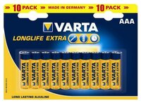 Батарейка VARTA 4103 LR03 BL10 LongLife 10 шт блистер