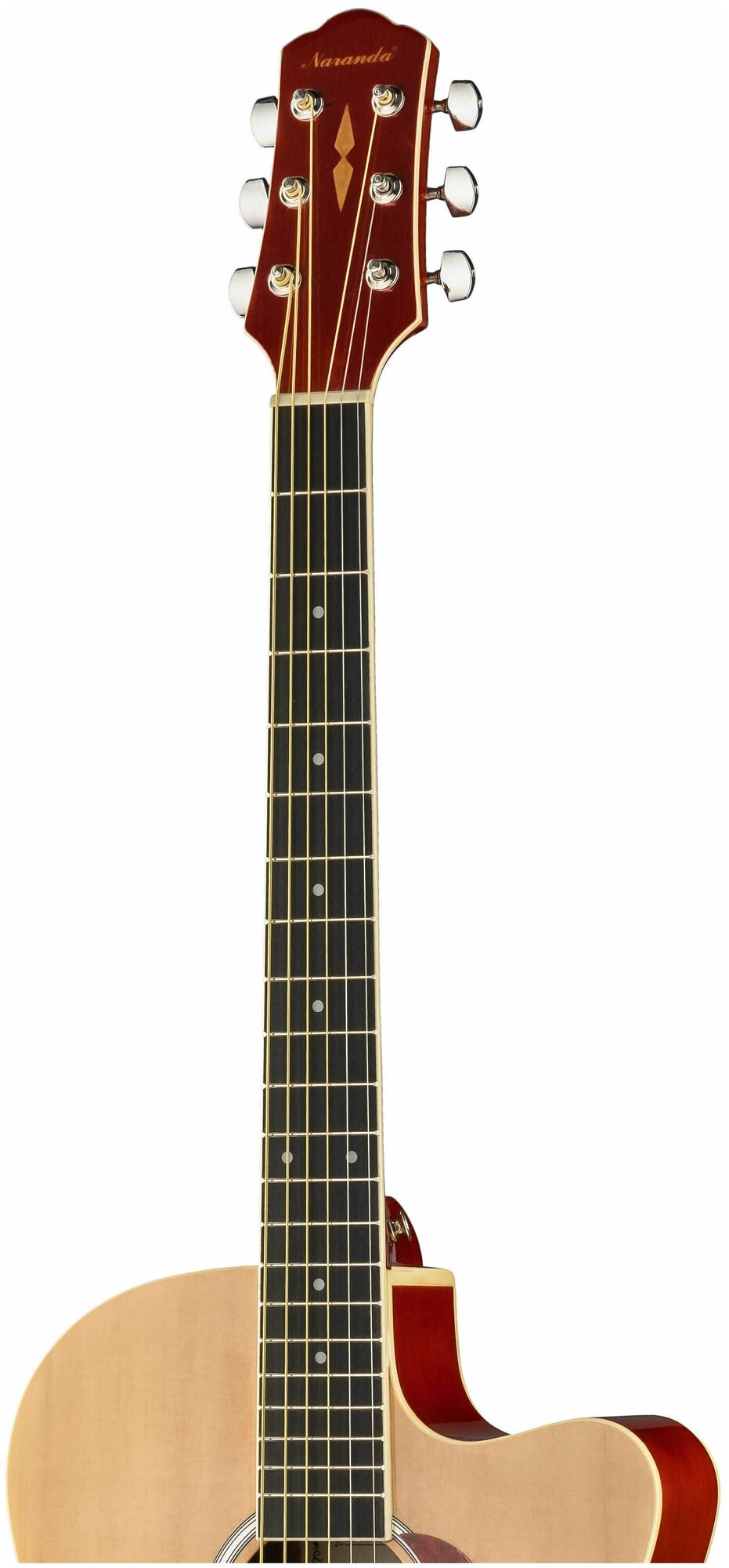 Акустическая фолк-гитара Naranda CAG280CNA с вырезом