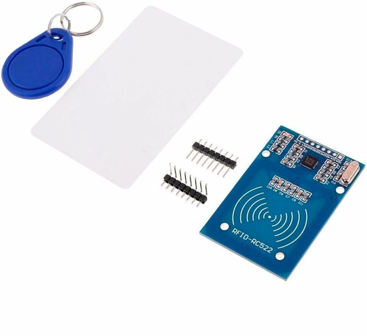 Программатор карт RFID-модуль Arduino "RC522" с картой и брелком (Н)