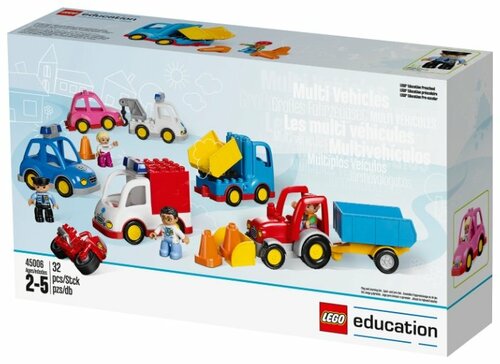 Конструктор LEGO Education PreSchool DUPLO 45006 Муниципальный транспорт, 32 дет.