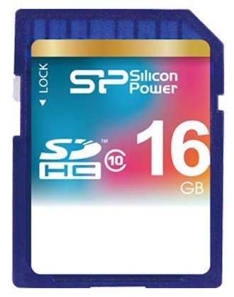 Карта памяти Silicon Power SDHC Card Class 10