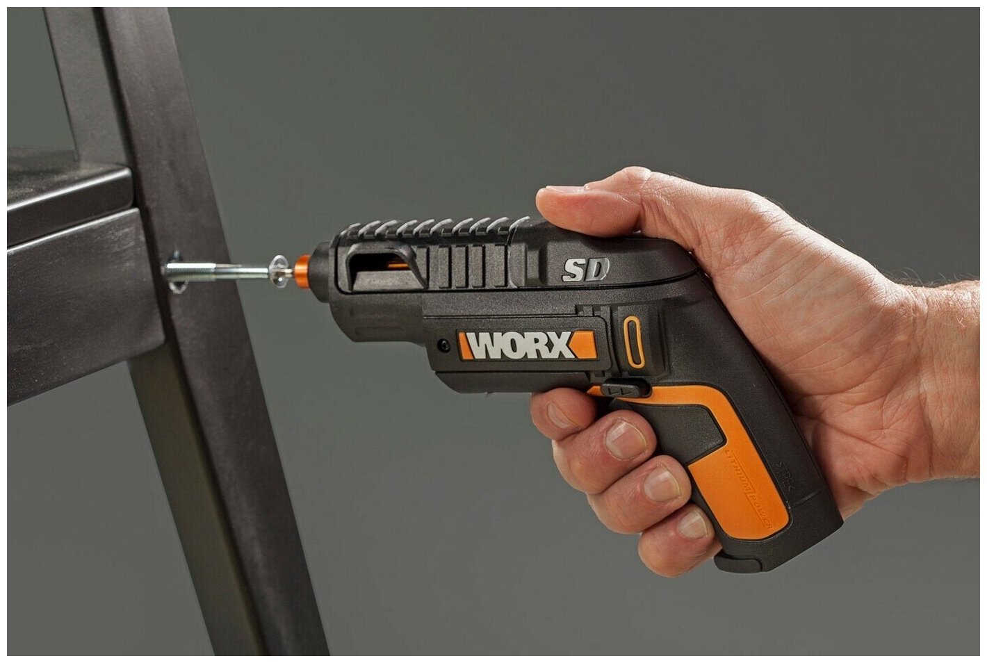 WORX Отвертка аккумуляторная WX254.4 SD Slide Driver, 4 В - фотография № 7