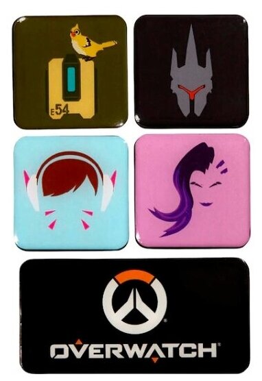 Набор значков Overwatch - фото №1