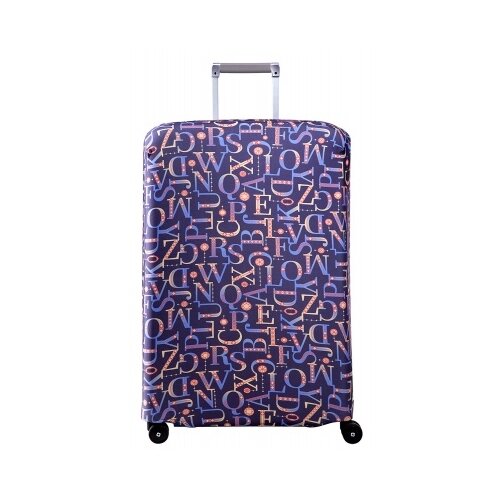 фото Чехол для чемодана routemark «мирта» art.lebedev sp310 l/xl, синий