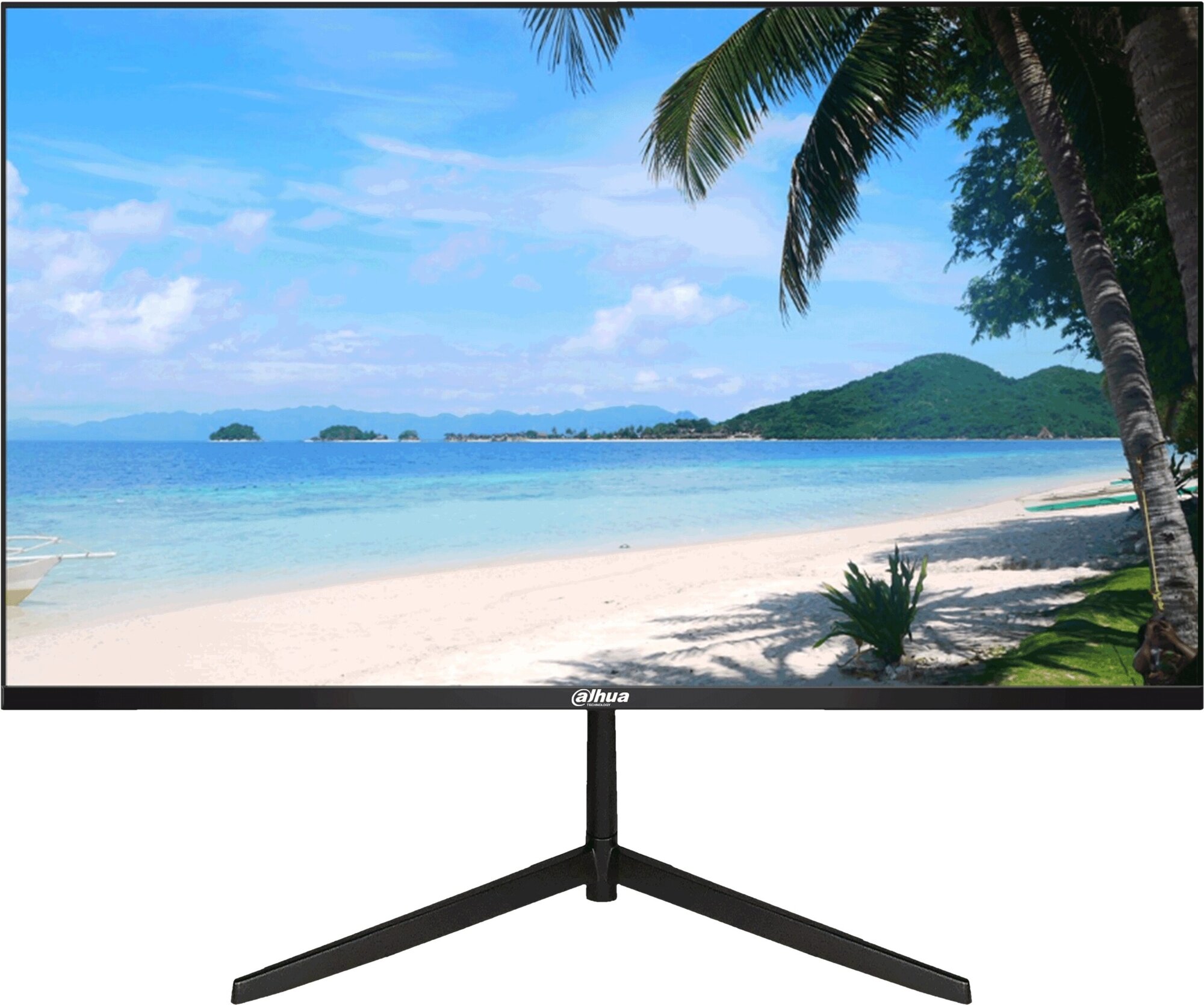 Монитор 21,45" Dahua VA, 1920x1080 (16:9), 75Hz, 5ms, 178°/178°, 250cd, VGA, HDMI, аудиовыход, с ультратонкой рамкой, светодиодная подсв - фото №1