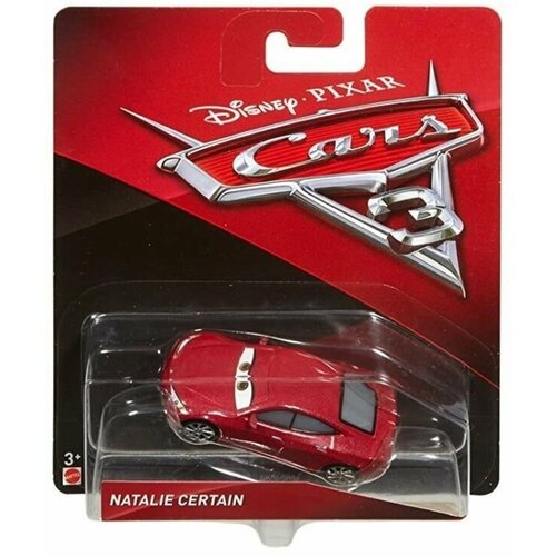 Машинка коллекционная DISNEY PIXAR Cars Mattel Герои мультфильмов Тачки NATALIE CERTAIN DXV29/DXV35 cars машинка надувная тачки с 3 х лет 107х71см int58576np no