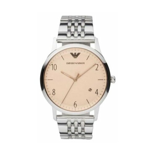 наручные часы emporio armani classic ar0389 серебряный черный Наручные часы EMPORIO ARMANI Classic