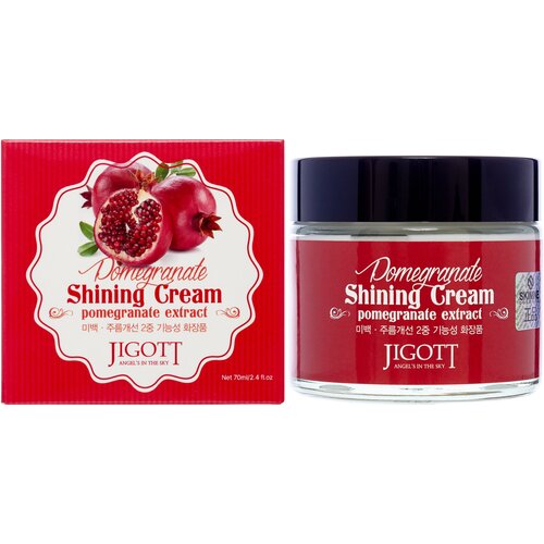 JIGOTT Pomegranate Shining Cream Крем с экстрактом граната для яркости кожи 70мл