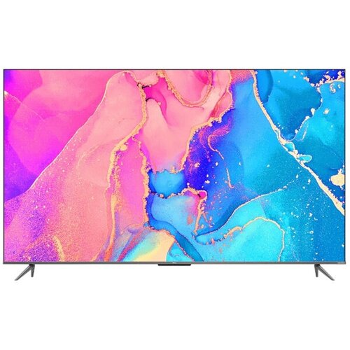 Телевизор TCL 55 55C635 QLED UHD Smart TV Google TV Звук 20 Вт 2x10 Вт 3xHDMI 2xUSB RJ-45 Серый 55C635 4220000₽