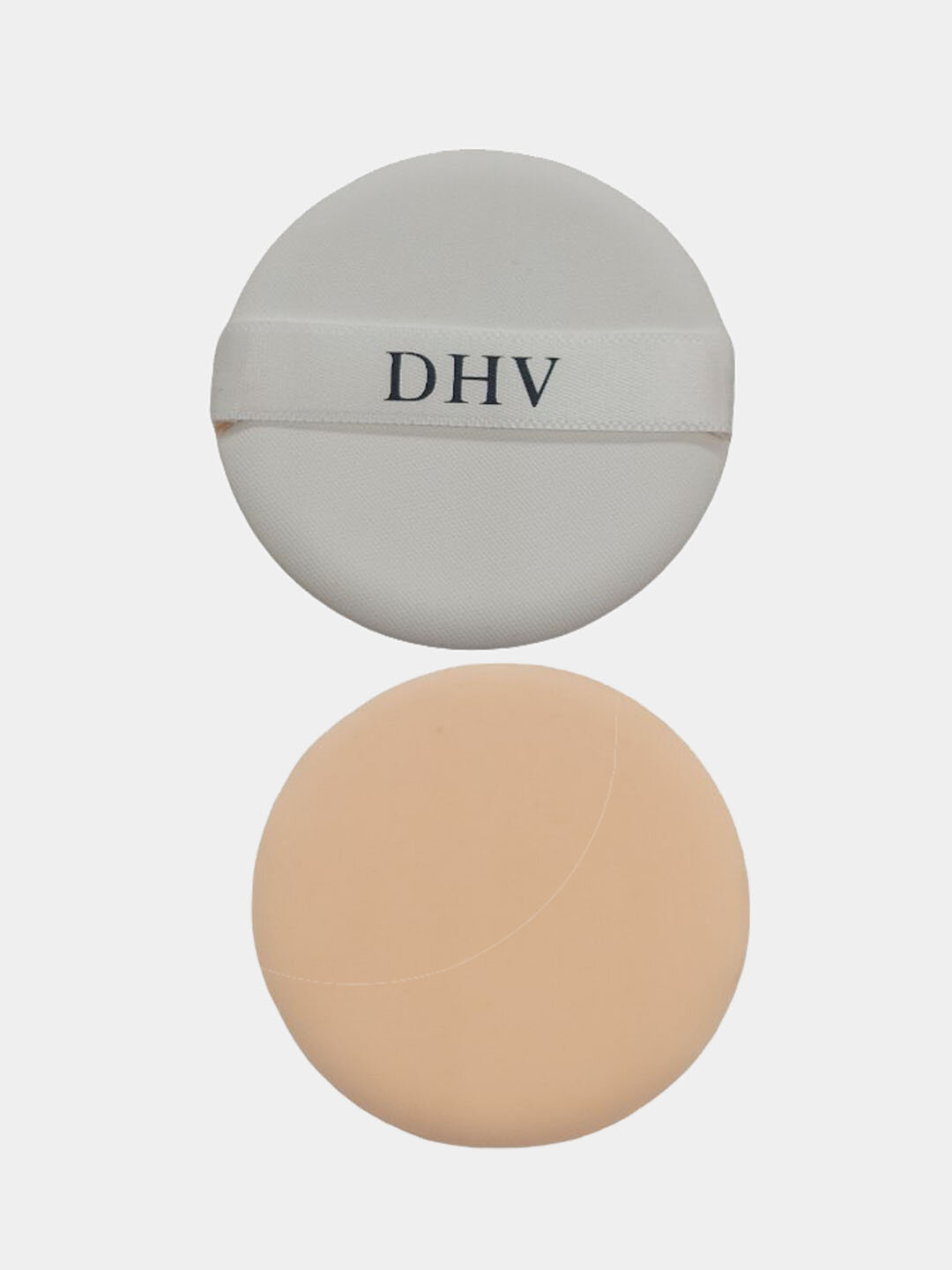 Косметический спонж Универсальная мягкая пуховка DHV для нанесения пудры и тонального крема. — фото 1