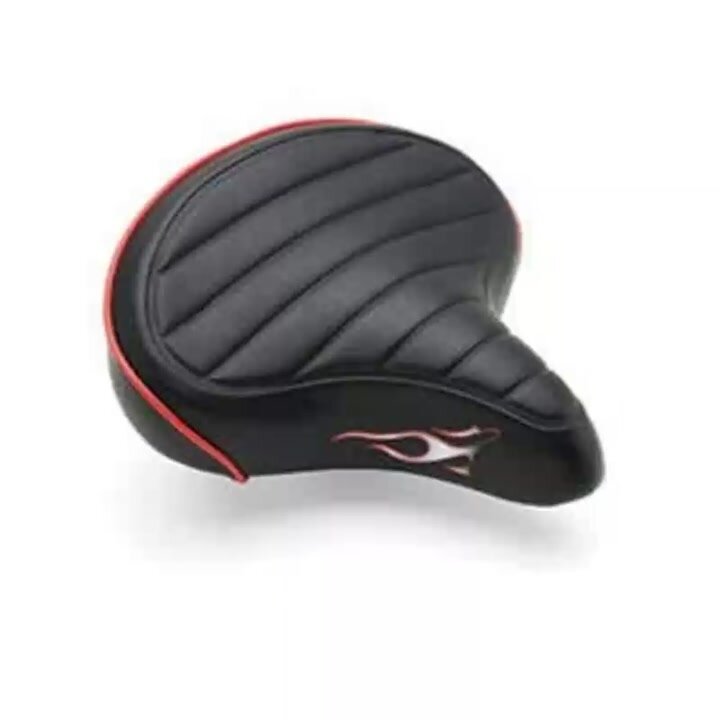 Седло для велосипеда Electra Kids Ratrod Black кожазаменитель стальные рейлы пружины — фото 1