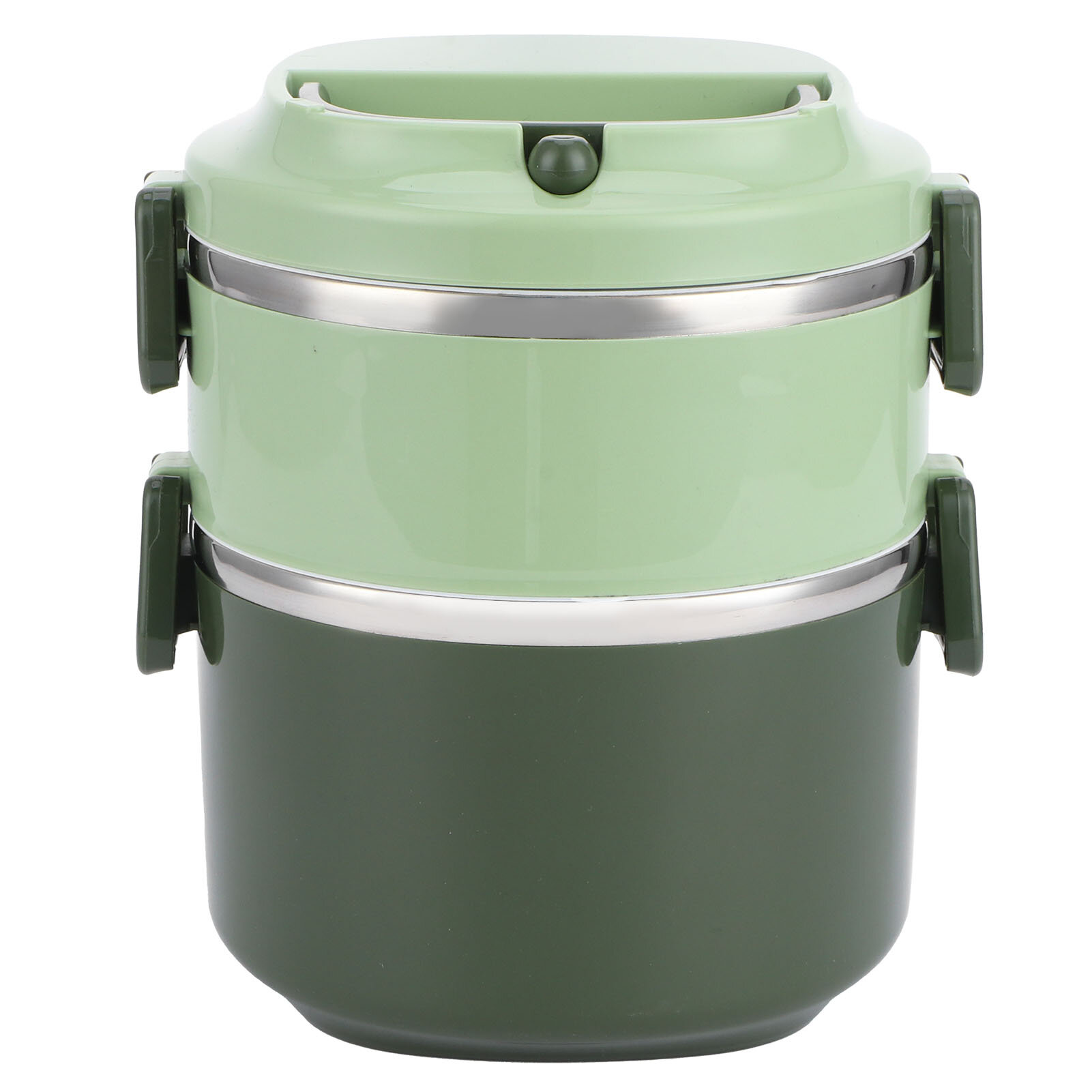 Изолированная коробка для ланча из нержавеющей стали Bento Box Portable Food Container Kitchen Atensilsdouble слой/ 17 л.