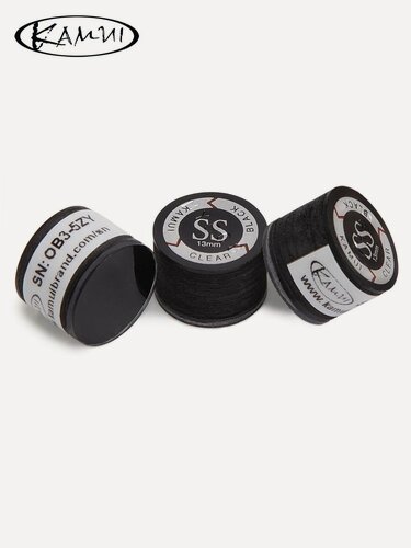 Изображение товара Наклейка для кия Kamui Clear Black 13 мм Super Soft, многослойная, 1 шт.