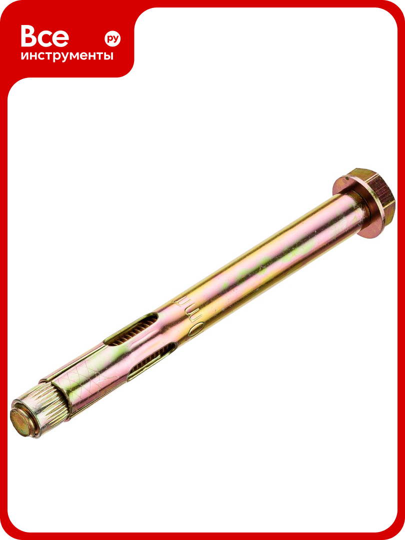 Анкерный болт 10х100 25шт - коробка Tech-Krep 117966